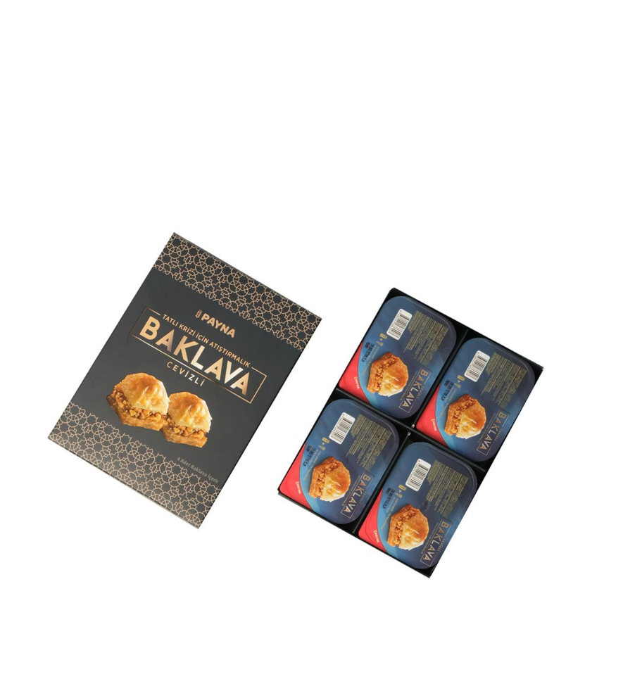 Payna Baklava Quadruple With Walnut 4s Savor The Rich Crunchy Layers And Nutty Flavor Of Our Premium Walnut Baklava Quartet